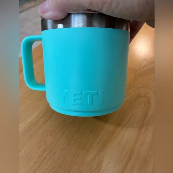 YETI Seafoam Green Mug 14oz - Picture 7 of 8